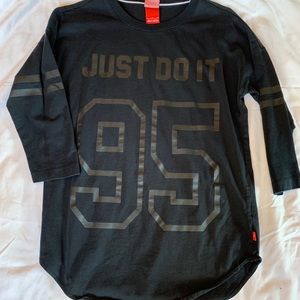 “Just Do It” jersey style tee